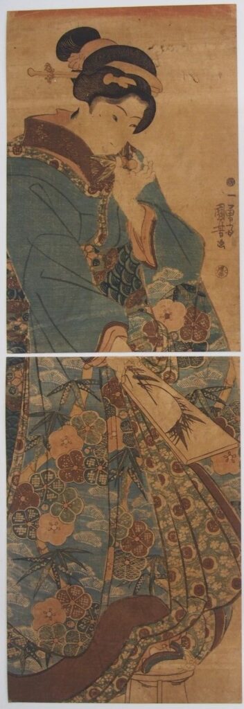 歌川国芳 立美人図