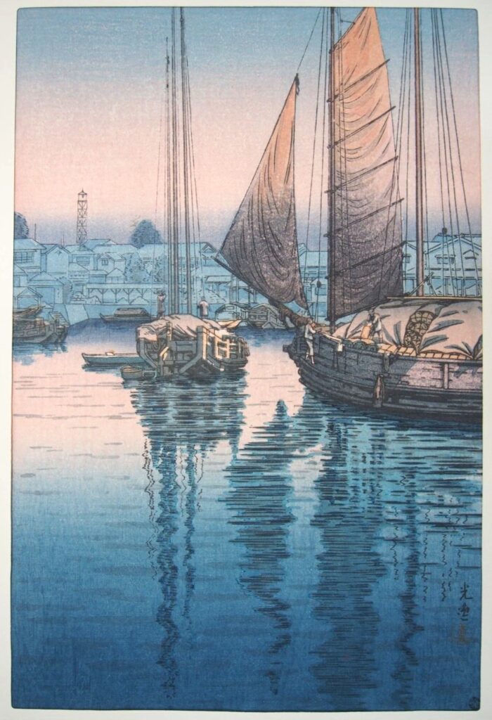 土屋光逸 瀬戸内海 鞆之津