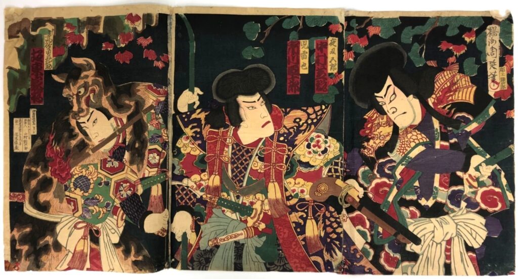 楊洲周延 児雷也豪傑譚