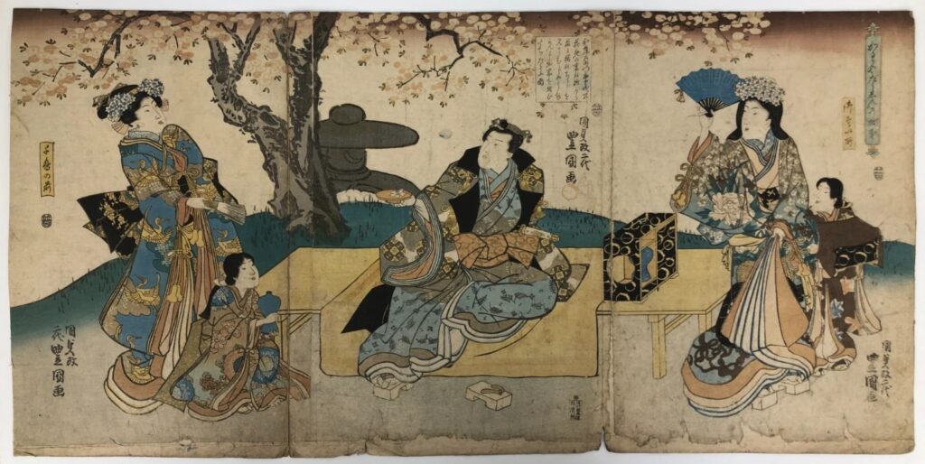 歌川豊国 かるかやだうしんの故事